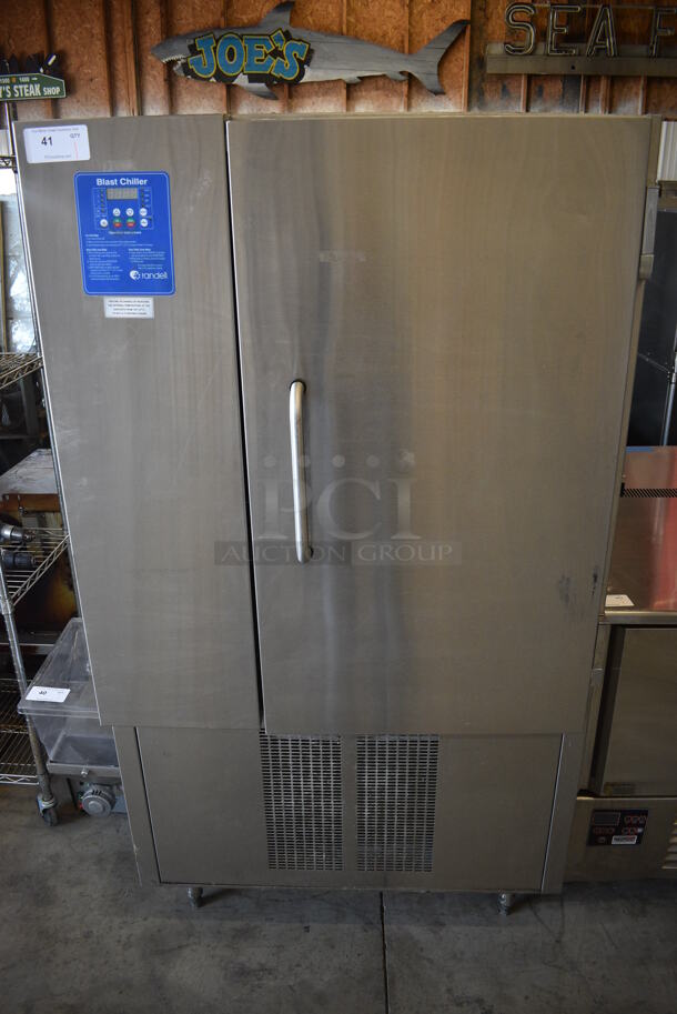 BEAUTIFUL! 2014 Randell Model BC-18 Stainless Steel Commercial Floor Style Blast Chiller. 115/230 Volts, 1 Phase. 40x35x72 - Image 1 of 8