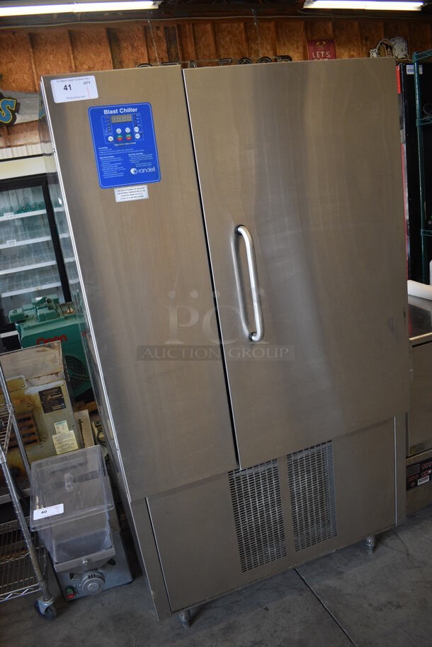 BEAUTIFUL! 2014 Randell Model BC-18 Stainless Steel Commercial Floor Style Blast Chiller. 115/230 Volts, 1 Phase. 40x35x72 - Image 3 of 8