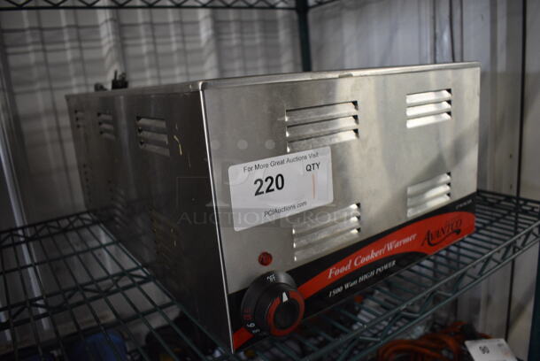 NICE! Avantco Model 177W50CKR Stainless Steel Commercial Countertop Food Warmer. 120 Volts, 1 Phase. 14.5x23x9. Tested and Working! - Image 3 of 7