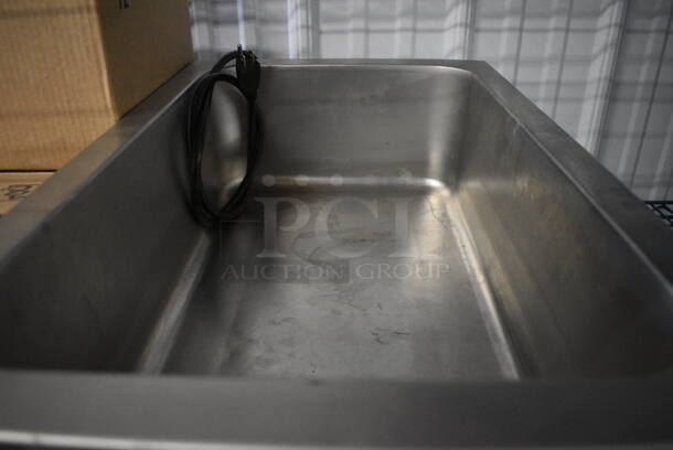 NICE! Avantco Model 177W50CKR Stainless Steel Commercial Countertop Food Warmer. 120 Volts, 1 Phase. 14.5x23x9. Tested and Working! - Image 7 of 7
