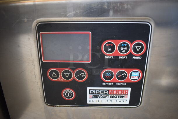 GREAT! Piper Products Servolift Eastern Model RCM051S Stainless Steel Commercial Floor Style Single Door Undercounter Blast Chiller w/ Probe. 208 Volts, 1 Phase. 31x27.5x35 - Image 6 of 8