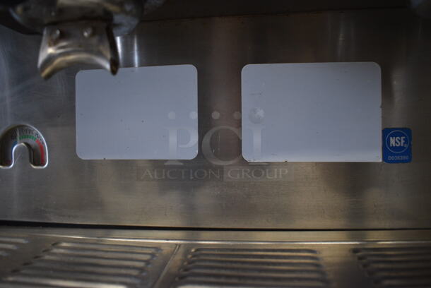 SWEET! Stainless Steel Commercial Countertop 2 Group Espresso Machine w/ 2 Portafilters and 2 Steam Wands. 22x22x22 - Image 5 of 9