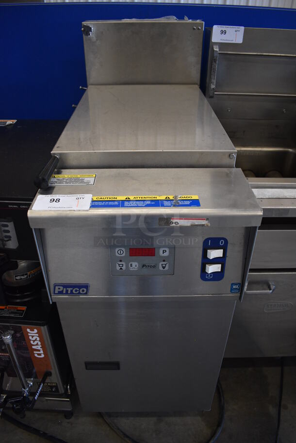 NICE! Pitco Frialator Stainless Steel Commercial Floor Style Rethermalizer. 16x34x46