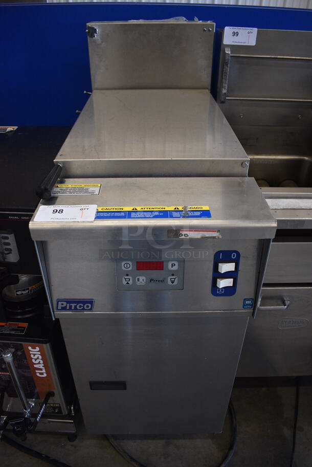 NICE! Pitco Frialator Stainless Steel Commercial Floor Style Rethermalizer. 16x34x46 - Image 1 of 7