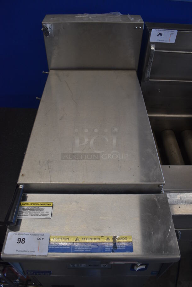 NICE! Pitco Frialator Stainless Steel Commercial Floor Style Rethermalizer. 16x34x46 - Image 4 of 7