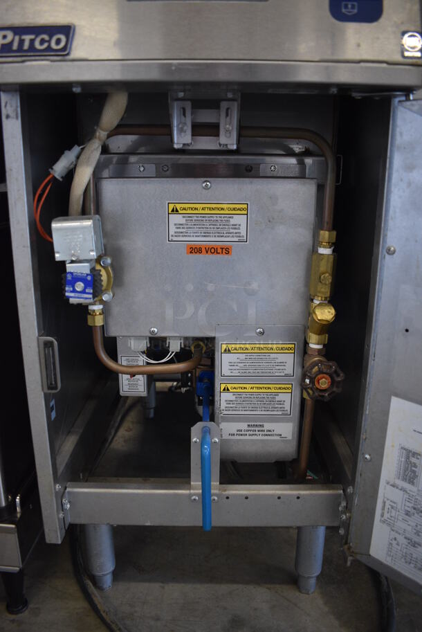 NICE! Pitco Frialator Stainless Steel Commercial Floor Style Rethermalizer. 16x34x46 - Image 6 of 7