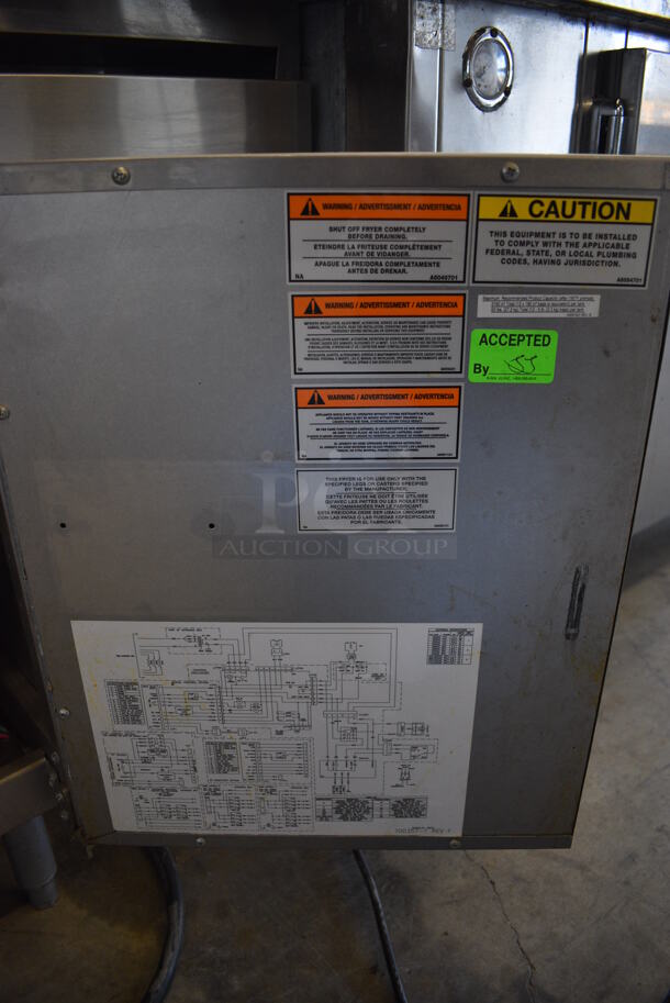 NICE! Pitco Frialator Stainless Steel Commercial Floor Style Rethermalizer. 16x34x46 - Image 7 of 7