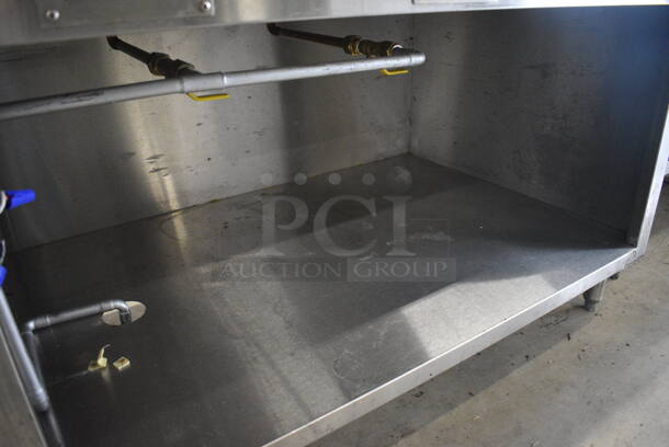 GREAT! CustomCool Stainless Steel Commercial Refrigerated 2 Well Serving Station. 48x34.5x36. Cannot Test - Unit Was Previously Hardwired - Image 8 of 8
