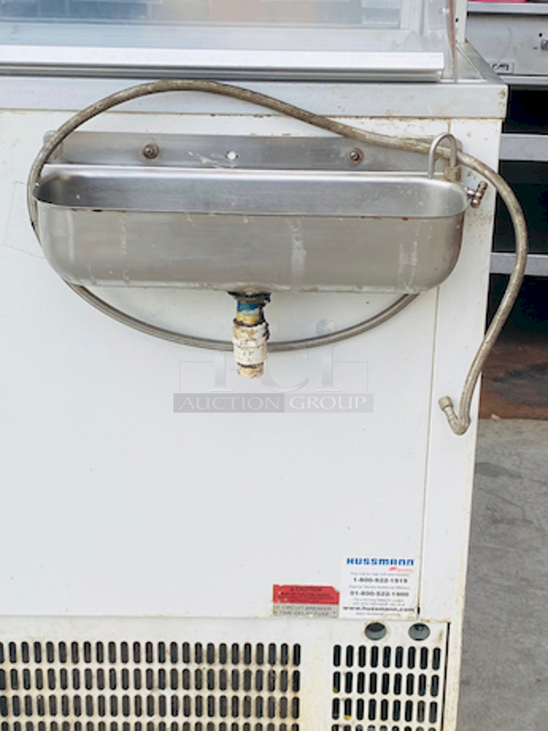 HussMann DCSG-16 88" Ice Cream Dipping Cabinet 16 Flavor w/ Straight Glass.

115v 1ph 10.5amp 60hz

88"x27"x51"

In Use Prior to Removal.  - Image 4 of 8