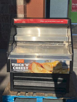 PERFECT! Randell SSAC-40BSC 40" Display Merchandiser Grab-N-Go Refrigerated Self-Service Air-Curtain With Digital Temp Control.
In Perfect Working Order When Last Tested. 

115v, 60hz, 1ph, 8.6amps. 
