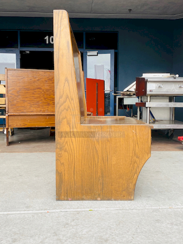 SOLID! Single Wood Bench with Wood Seat and Wood Back!

47-1/2x 24x44 - Image 4 of 4