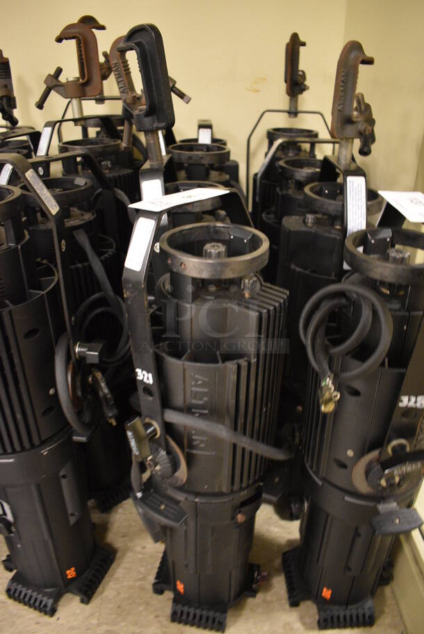 4 Altman Model Shakespeare S6- Series Black Metal Stage Lights. 8x8x26. 4 Times Your Bid! (Midtown 2: Room 105)