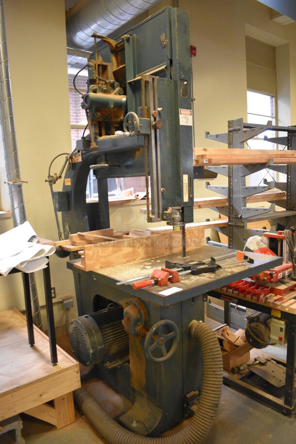 AWESOME! Oliver Model 2416-LH Metal Commercial Floor Style Band Saw. BUYER MUST REMOVE - Winning bidder must schedule a pick up appointment between 5/3/21 - 5/7/21 to pick up this item and work with PCI to complete the necessary COVID approval process. 64x36x96. (Midtown 2: Room 130)