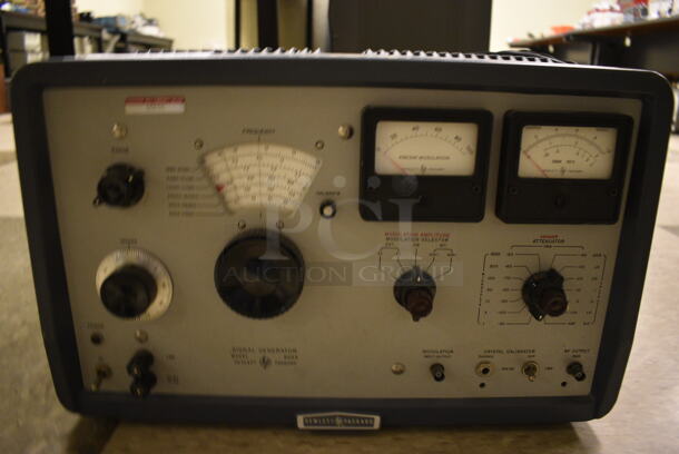 Hewlett Packard HP Model 606A Metal Signal Generator. 20x14x12.5. (Midtown 2: Room 105) - Image 3 of 5