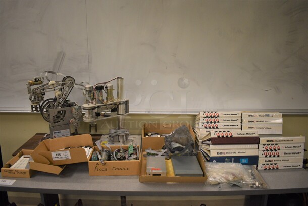 ALL ONE MONEY! Lot of Various Items to Rhino XR Series Robots! (Midtown 2: Room 105)