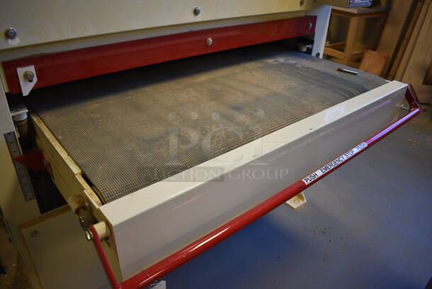 Safety Speed Model WBS4375 Metal Commercial Floor Style Wide Belt Sander. 208/230/460 Volts, 3 Phase. 59x48x70. (Midtown 2: Room 130) - Image 3 of 12