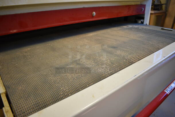 Safety Speed Model WBS4375 Metal Commercial Floor Style Wide Belt Sander. 208/230/460 Volts, 3 Phase. 59x48x70. (Midtown 2: Room 130) - Image 4 of 12