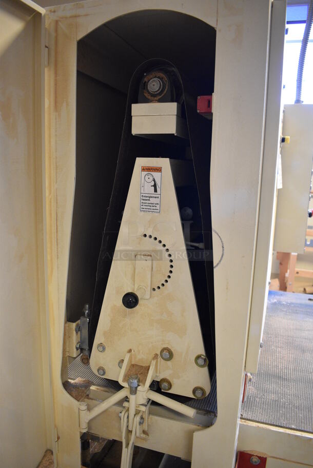 Safety Speed Model WBS4375 Metal Commercial Floor Style Wide Belt Sander. 208/230/460 Volts, 3 Phase. 59x48x70. (Midtown 2: Room 130) - Image 6 of 12