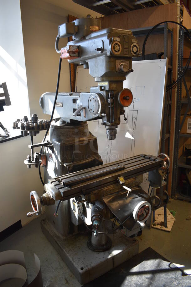 SWEET! Ex-cell-o Model 602 Metal Commercial Floor Style Vertical Milling Machine. 55x57x80 (Midtown 1: Room 122) - Image 2 of 9