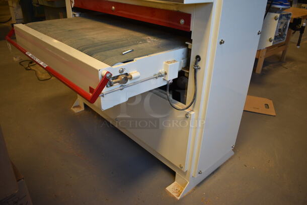 Safety Speed Model WBS4375 Metal Commercial Floor Style Wide Belt Sander. 208/230/460 Volts, 3 Phase. 59x48x70. (Midtown 2: Room 130) - Image 11 of 12