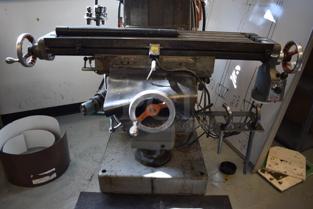 SWEET! Ex-cell-o Model 602 Metal Commercial Floor Style Vertical Milling Machine. 55x57x80 (Midtown 1: Room 122) - Image 6 of 9