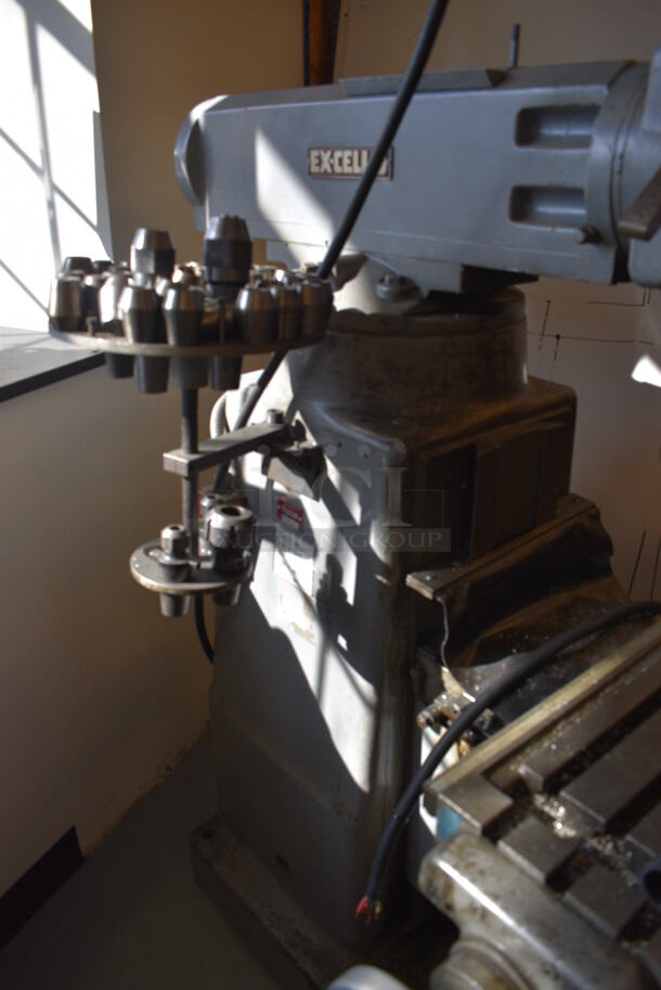 SWEET! Ex-cell-o Model 602 Metal Commercial Floor Style Vertical Milling Machine. 55x57x80 (Midtown 1: Room 122) - Image 8 of 9
