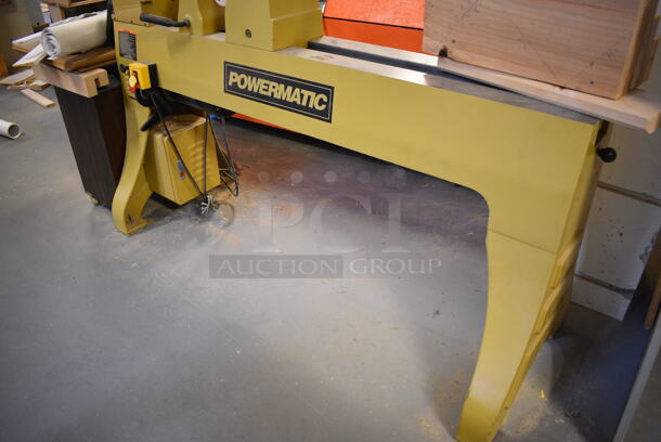 Powermatic Model 4224 Metal Commercial Floor Style Variable Speed Lathe. 66x25x58. (Midtown 2: Room 130) - Image 6 of 7