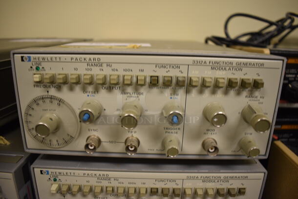 3 Hewlett Packard HP Model 3312A Function Generator. 8.5x14x4. 3 Times Your Bid! (Midtown 2: Room 105) - Image 4 of 5