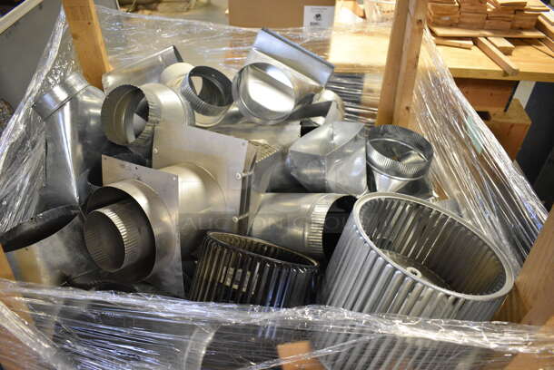 ALL ONE MONEY! Lot of Various Metal Vent Pieces! (Midtown 2: Room 130) - Image 2 of 4