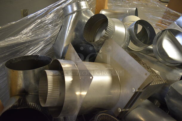 ALL ONE MONEY! Lot of Various Metal Vent Pieces! (Midtown 2: Room 130) - Image 4 of 4