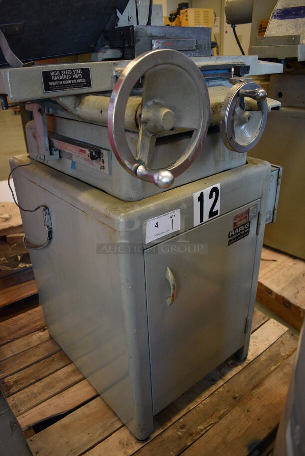 SWEET! Harig Super 618 Metal Commercial Floor Style Horizontal Surface Grinder Machine w/ Electromatic Magnetic Chuck Control. 240 Volts, 3 Phase. 43x37x77 (Midtown 1: Room 122) - Image 2 of 12