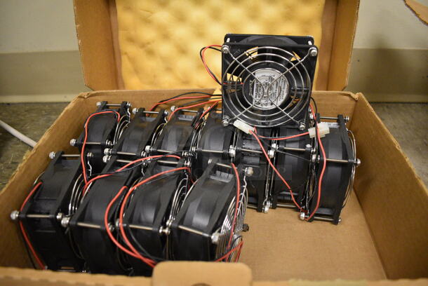 ALL ONE MONEY! Lot of 12 Fans. 3.5x3.5x1.5. (Midtown 2: Room 105) - Image 1 of 6