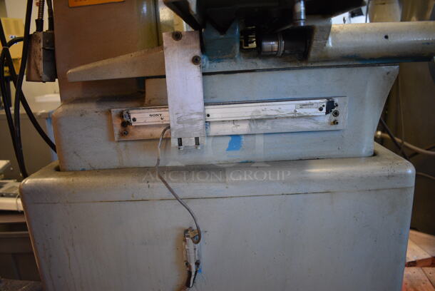 SWEET! Harig Super 618 Metal Commercial Floor Style Horizontal Surface Grinder Machine w/ Electromatic Magnetic Chuck Control. 240 Volts, 3 Phase. 43x37x77 (Midtown 1: Room 122) - Image 5 of 12