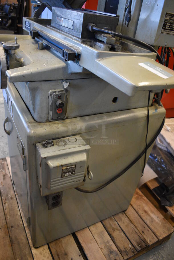 SWEET! Harig Super 618 Metal Commercial Floor Style Horizontal Surface Grinder Machine w/ Electromatic Magnetic Chuck Control. 240 Volts, 3 Phase. 43x37x77 (Midtown 1: Room 122) - Image 8 of 12