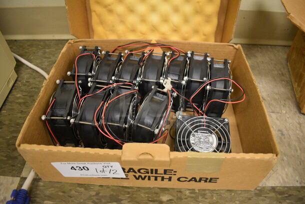ALL ONE MONEY! Lot of 12 Fans. 3.5x3.5x1.5. (Midtown 2: Room 105) - Image 6 of 6