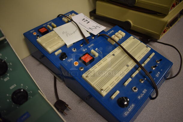 2 Blue Metal Units. 7.5x7x3. 2 Times Your Bid! (Midtown 2: Room 105) - Image 2 of 5