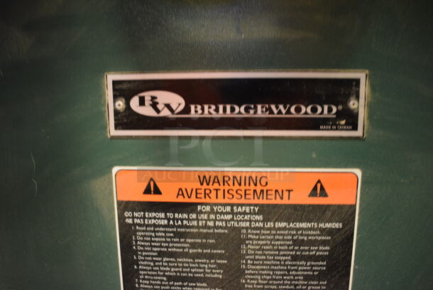 Bridgewood Metal Commercial Floor Style Table Saw. 84x72x38. (Midtown 2: Room 130) - Image 4 of 12