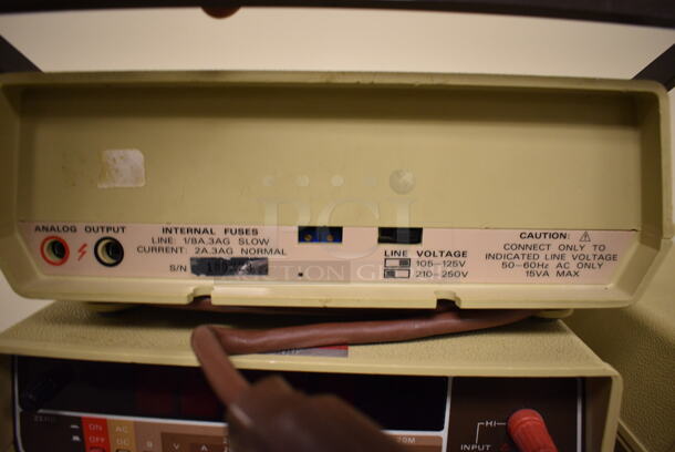 8 Keithley 177 Microvolt DMM Voltmeter. 9x11x3. 8 Times Your Bid! (Midtown 2: Room 105) - Image 6 of 6