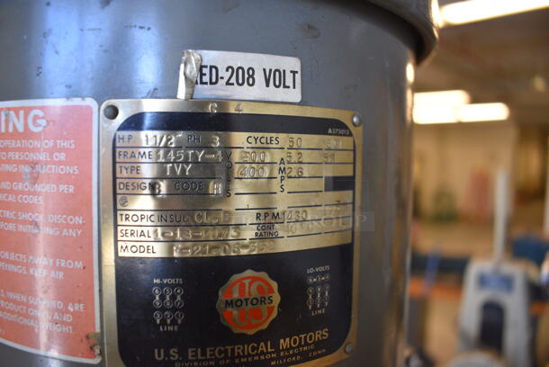SWEET! Bridgeport Metal Commercial Floor Style Milling Machine. 59x65x82 (Midtown 1: Room 122) - Image 11 of 11
