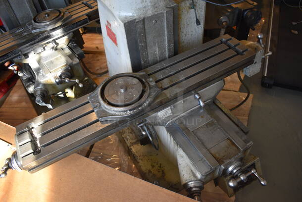 SWEET! Bridgeport Metal Commercial Floor Style Milling Machine. 200/400 Volts, 3 Phase. 59x65x82 (Midtown 1: Room 122) - Image 4 of 11