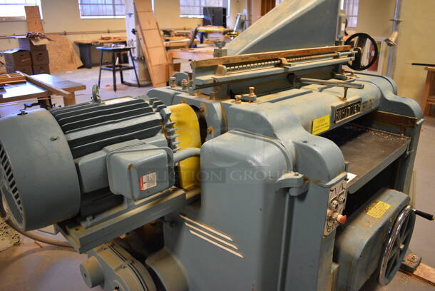 Whitney Metal Commercial Floor Style Saw. BUYER MUST REMOVE - Winning bidder must schedule a pick up appointment between 5/3/21 - 5/7/21 to pick up this item and work with PCI to complete the necessary COVID approval process. 86x64x70. (Midtown 2: Room 130) - Image 4 of 12