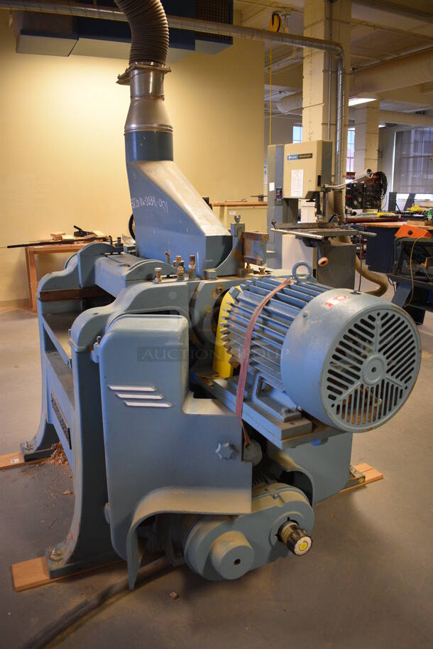 Whitney Metal Commercial Floor Style Saw. BUYER MUST REMOVE - Winning bidder must schedule a pick up appointment between 5/3/21 - 5/7/21 to pick up this item and work with PCI to complete the necessary COVID approval process. 86x64x70. (Midtown 2: Room 130) - Image 6 of 12