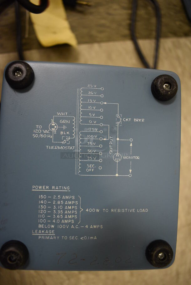 2 VIZ Model WP-27A Isotap II. 5x6x4.5. 2 Times Your Bid! (Midtown 2: Room 105) - Image 5 of 5