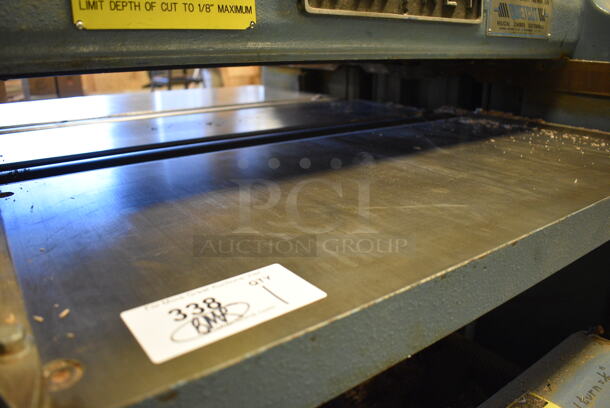Whitney Metal Commercial Floor Style Saw. BUYER MUST REMOVE - Winning bidder must schedule a pick up appointment between 5/3/21 - 5/7/21 to pick up this item and work with PCI to complete the necessary COVID approval process. 86x64x70. (Midtown 2: Room 130) - Image 10 of 12