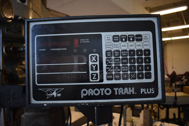 SWEET! Bridgeport Series I 2 HP Metal Commercial Floor Style Milling Machine. 200/400 Volts, 3 Phase. 59x65x82 (Midtown 1: Room 122) - Image 3 of 12