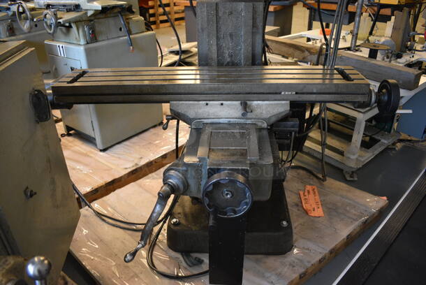 SWEET! Bridgeport Series I 2 HP Metal Commercial Floor Style Milling Machine. 200/400 Volts, 3 Phase. 59x65x82 (Midtown 1: Room 122) - Image 4 of 12
