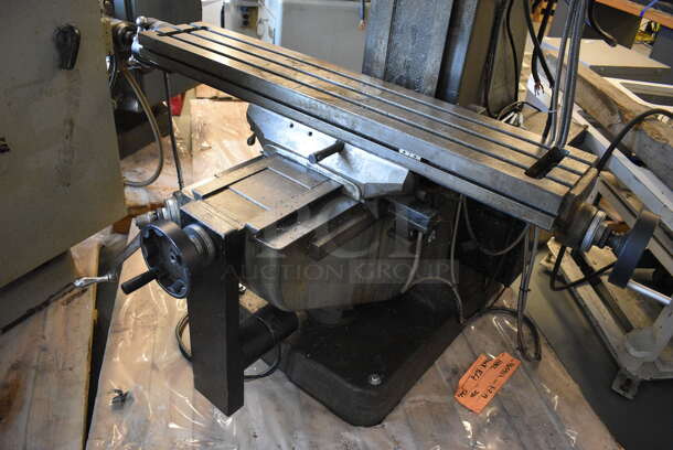 SWEET! Bridgeport Series I 2 HP Metal Commercial Floor Style Milling Machine. 200/400 Volts, 3 Phase. 59x65x82 (Midtown 1: Room 122) - Image 5 of 12