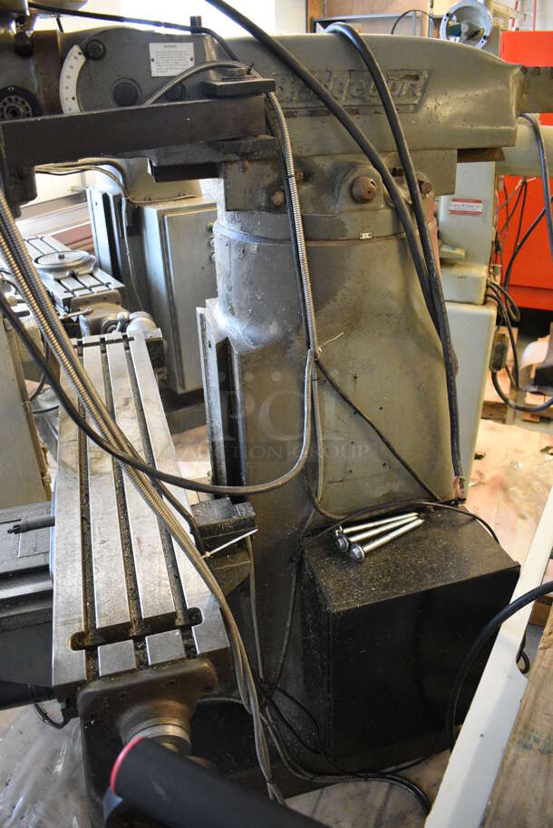 SWEET! Bridgeport Series I 2 HP Metal Commercial Floor Style Milling Machine. 200/400 Volts, 3 Phase. 59x65x82 (Midtown 1: Room 122) - Image 8 of 12
