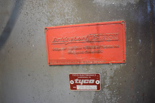 SWEET! Bridgeport Series I 2 HP Metal Commercial Floor Style Milling Machine. 200/400 Volts, 3 Phase. 59x65x82 (Midtown 1: Room 122) - Image 12 of 12