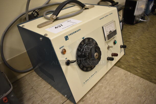 Feedback Model PS189 Metal Power Supply. 12.5x10x9. (Midtown 2: Room 105) - Image 4 of 6